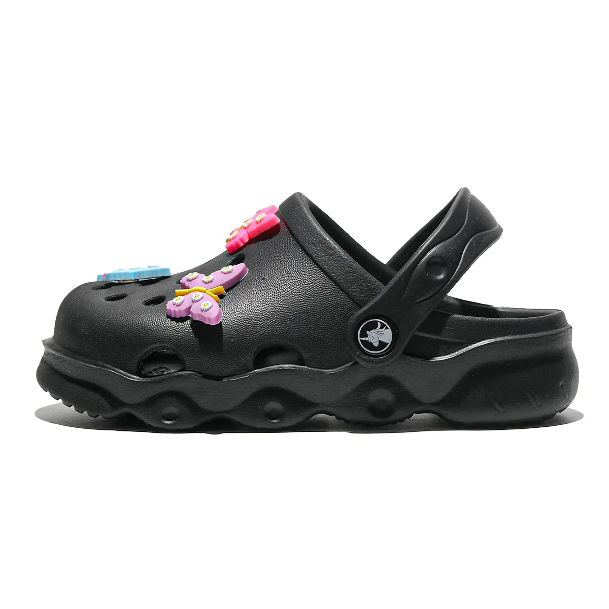 Comfortable and lightweight girls' clogs, can be worn in all seasons, exquisite butterfly shoes,summer hot beach shoes 1214