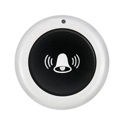 EV1527 Chip Learning Type 1 Button Round 433Mhz Wireless Remote Control Switch , SOS Panic Button Doorbell