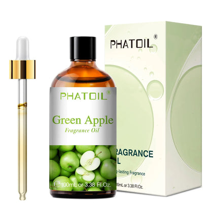 PHATOIL 100ml Aromatherapy Fragrance Oil Coconut & Vanilla Strawberry Cherry Lemon 1/2/3pcs Aroma Oil For Diffuser Candle Making