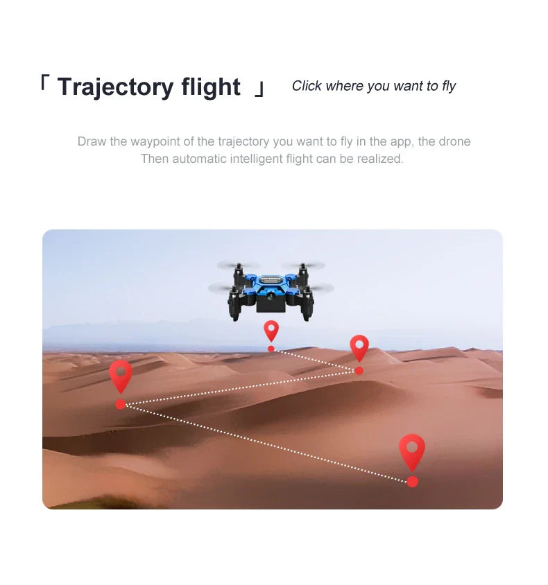K04 Mini Folding Storage Aircraft Mini Drone Aerial Photography High Definition Explosive drone 4k profesional mavic air2