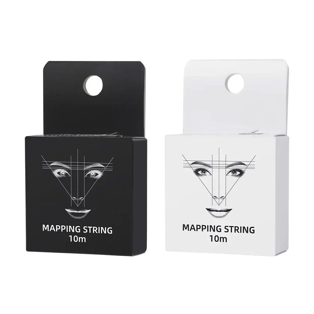 Marker Thread Tattoo Brows Tattoo Thread Eyebrow Semi Permane Ruler Auxiliary Line Drawing With Ink Positioning Mapping Line