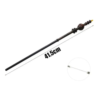 New Anime Cosplay Metal Core Magic Wand Harri Decoration Toy Accessories For Bacchetta Di Plastic Pottee Magic Stick