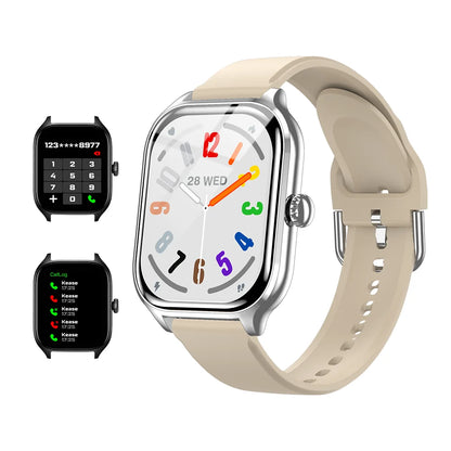 LAXASFIT H9 Smart Watch Dialing Answering Calls Exercise Tracking Heart Rate Sleep Monitor Bluetooth Smartwatch Man Woman Gift