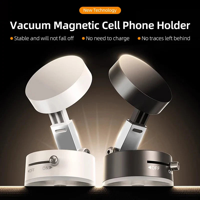 Universal Vacuum Magnetic Suction Cup Folding Swivel Stand Double-sided Suction Cup Vacuum Swivel Stand Mobile Phone Holder