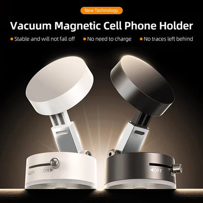 Universal Vacuum Magnetic Suction Cup Folding Swivel Stand Double-sided Suction Cup Vacuum Swivel Stand Mobile Phone Holder
