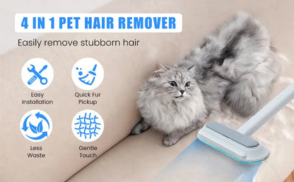 Pet Furniture Hair Remover,Suitable For Sofas,Carpets,Clothes, Bedding,Reusable And Washable Multifunctional Cleaning Brush ﻿