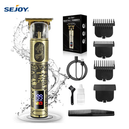 SEJOY Electric Hair Clipper for Men Professional Hair Cutting Machine Adjustable Precision  Adults Kids Cordless Hair Trimmers