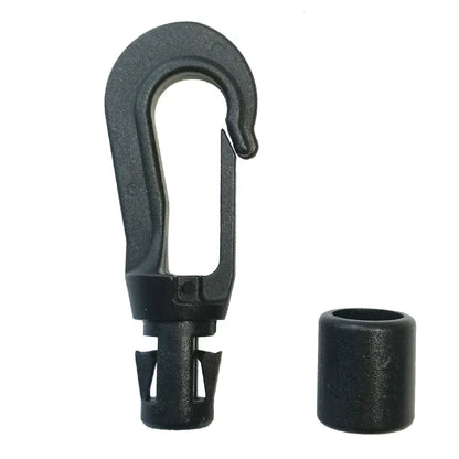 5MM 8MM 10PC 20PCS Bungee Shock cord Quick Connect hooks hanging Ends Clip for Kayak Canoe Boat Dinghy Rib DIY Elastic Cord rope