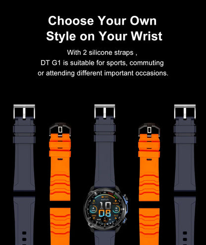 2026 Men GPS New Offline Map Smart Watch 10ATM Waterproof 4GB Route Navigation Clock 1000mAh Battery Outdoors Military Watches