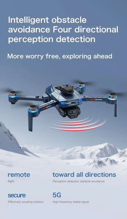 2026 New GT8 Drone GPS 8K Professional HD 360° Dual Cameras 5G WIFI Brushless Motors Obstacle Avoidance Foldable Quadcopter Toys