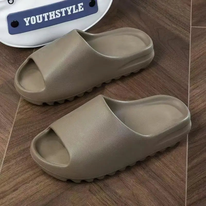 Coconut Slippers Cloud Thick-soled Sandals Summer Fashion Soft Bottom Beach Men Slippers Women's Sandals EVA Slides