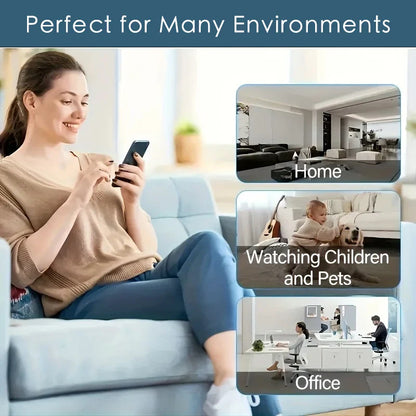 HD Mini Camera WiFi 1080P Remote Wireless Video Recorder Home House Pet Dog Kids Safety Monitoring Security For Iphone Battery