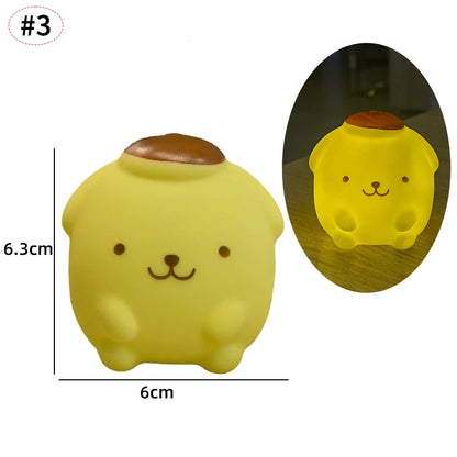 Hello Kitty Night Light Cartoon Kitty Lamp Bedside Sleeping Reading Light Home Desktop Home Decorations Party Favors Gift