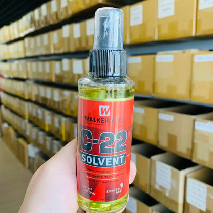 C-22/bottle Solvent Spray Remover for Lace Wigs Toupee Adhesive Removers Wig Glue Remover for Tape Hair Extensions