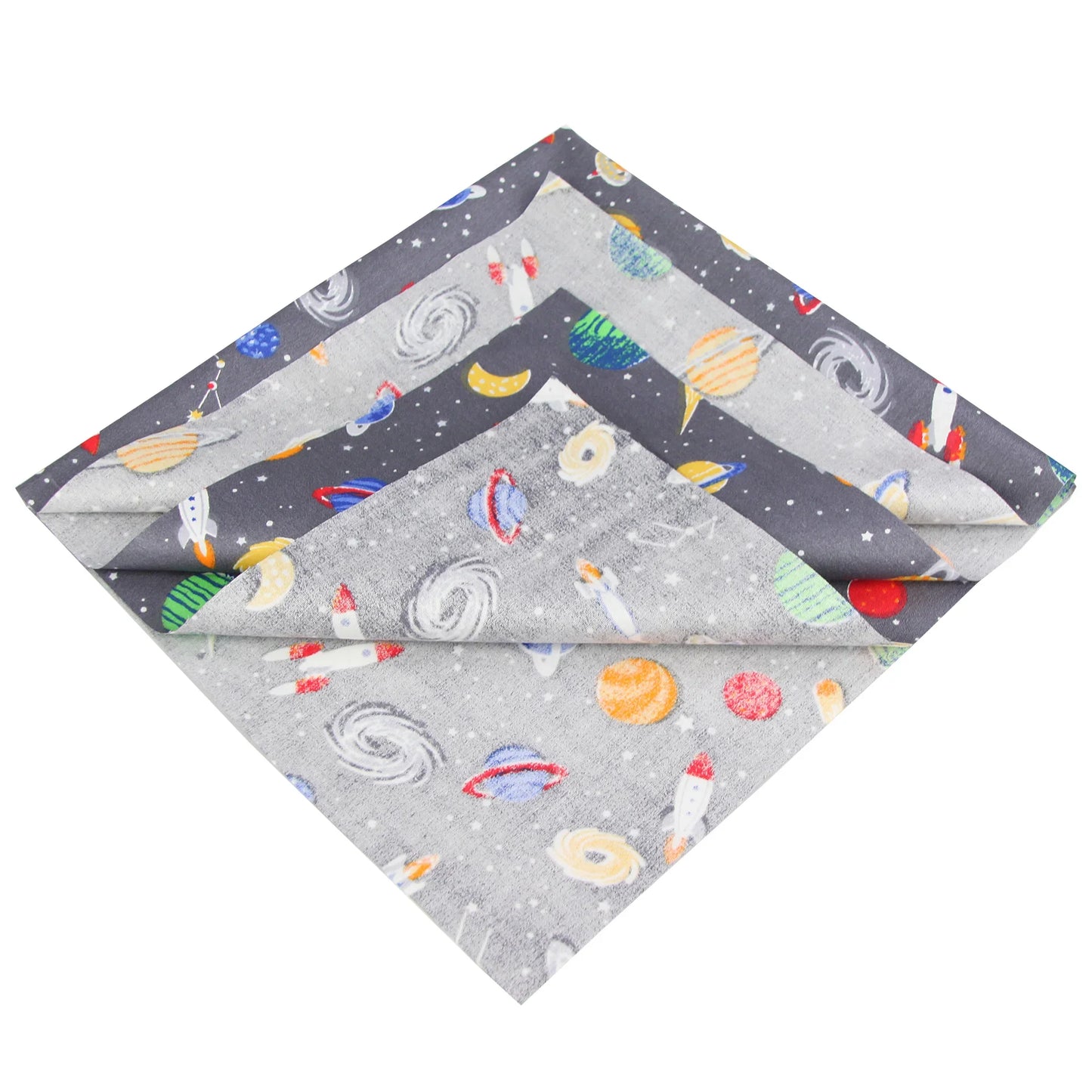7PCS 25 x 25cm/50 x 50cm Squares Cotton Craft Fabric Cloths for DIY Bundle Patchwork Quilting Sewing Scrapbooking Artcraft