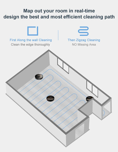 ABIR K30 Robot Vacuum Cleaner, Auto-Empty Station, Laser Lidar, 6500PA Suction,Multi-Floor Maping, Smart Home Wet Dry Appliance