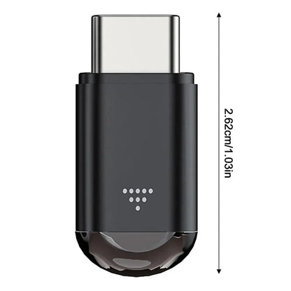 HOMEFISH Type C Smartphone Infrared Transmitter Control Smart App Control Adapter Infrared Remote Suitable for Television