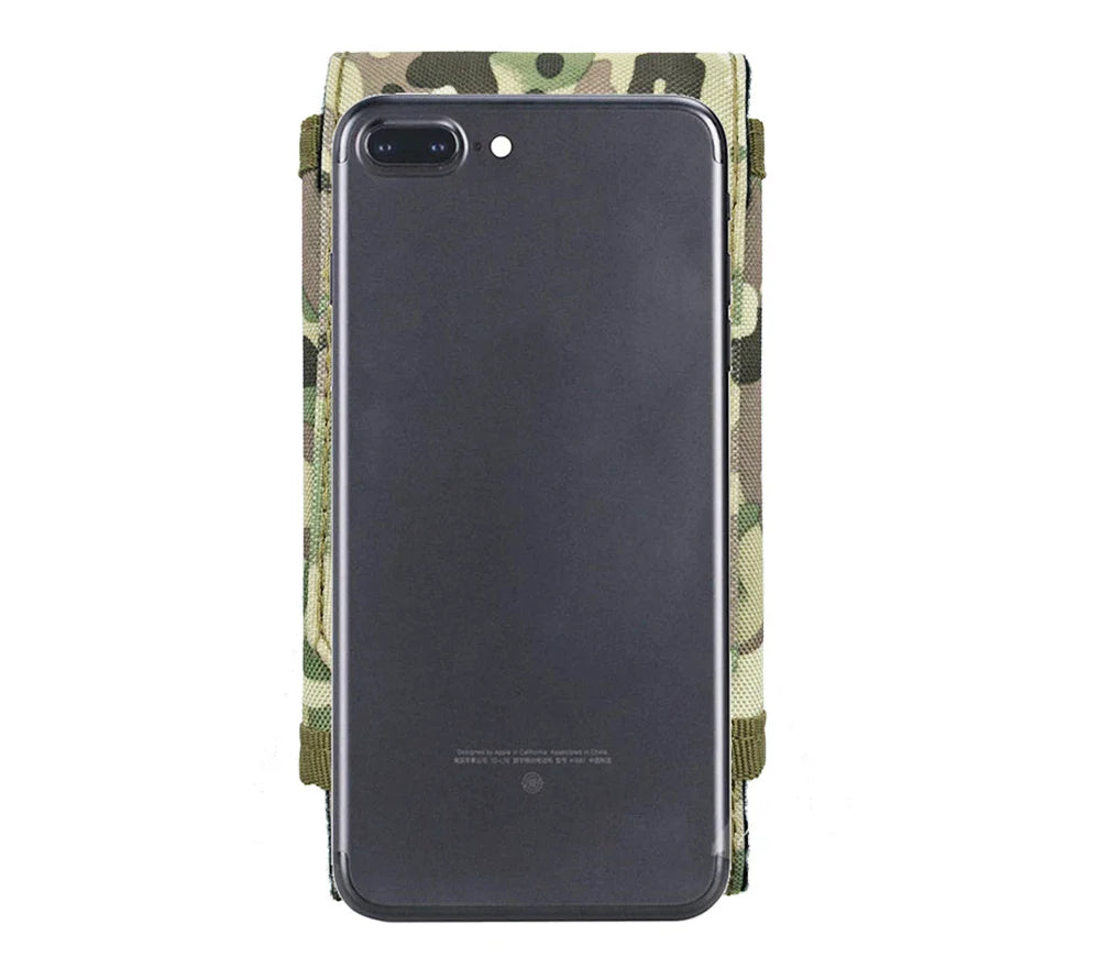 6 Inch Cell Phone Pouch Waist Bag Molle Outdoor Universal Running Mobile Phone Case Bag Camping Hunting Accessories Pouch
