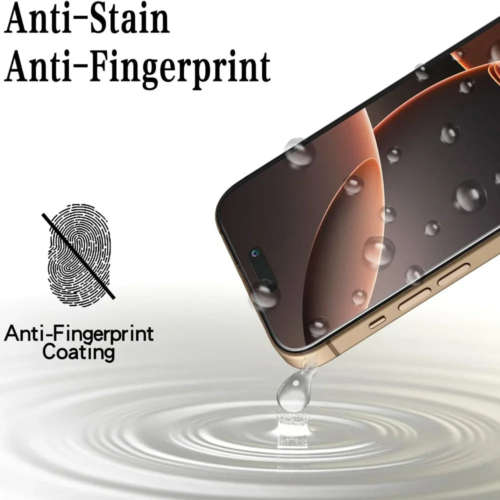 1~5PCS HD Tempered Glass For iPhone 16 17 Pro Max 17e 16e 15 14 13 12 Screen Protector Film For iPhone 11 13 Mini Glass