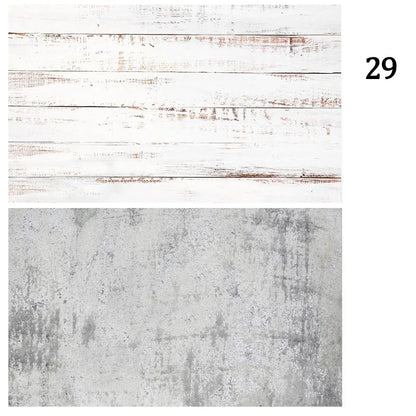 Marble Photography Backdrops 57*87CM 2 Sided Wood Grain Photo Background Wallpaper Studio Waterproof Products Photographic Props