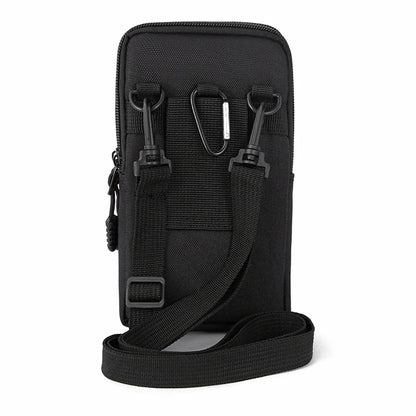 Mobile Phone Case Pouch Waist Bag Multifunction Outdoor Casual Men Waist Pack Small Bag Single Shoulder Crossbody Bag Coin Purse
