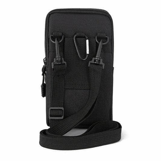 Mobile Phone Case Pouch Waist Bag Multifunction Outdoor Casual Men Waist Pack Small Bag Single Shoulder Crossbody Bag Coin Purse