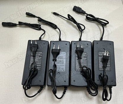 60V 72V 5A Lithium Battery Charger 67.2V 84V 5A Lithium Battery Pack 16S 20S 5A Smart Intelligent Fast Charging Chargers EU Plug