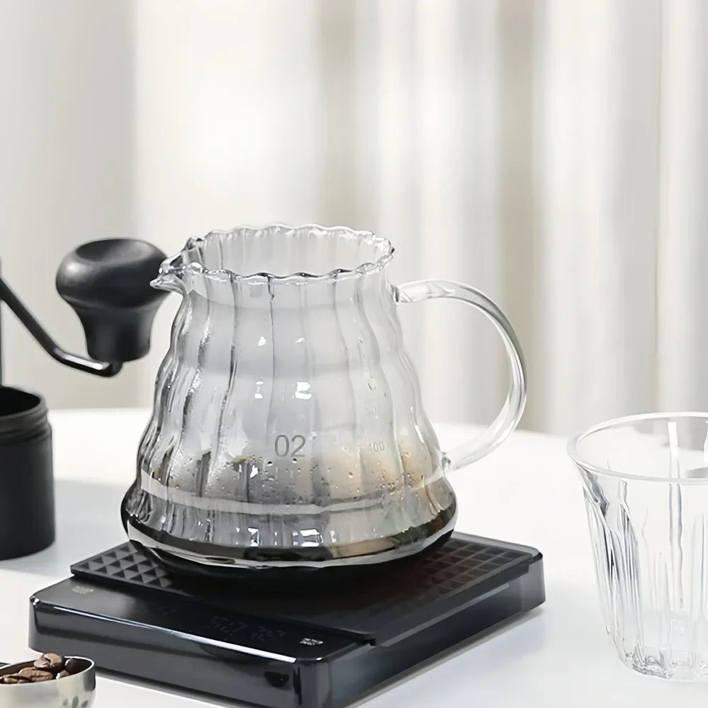 High-precision Electronic Coffee Scale with Waterproof Pad LED Display USB Timing Professional Home Coffee Accessories 3kg/5kg