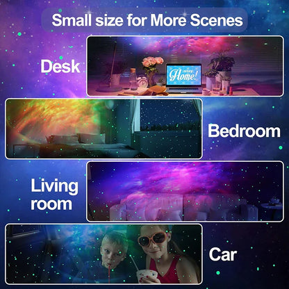 Astronaut Galaxy Projector Night Light White Holding Star, Stars Projectors Lamp for Kids Bedroom, Space Decor & Gift