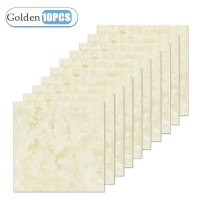 10/20/40PCS 30x30cm Self Adhesive Wallpaper Waterproof Tile Stickers FloorSticker for Kitchen Bathroom Ins Style Home Decor