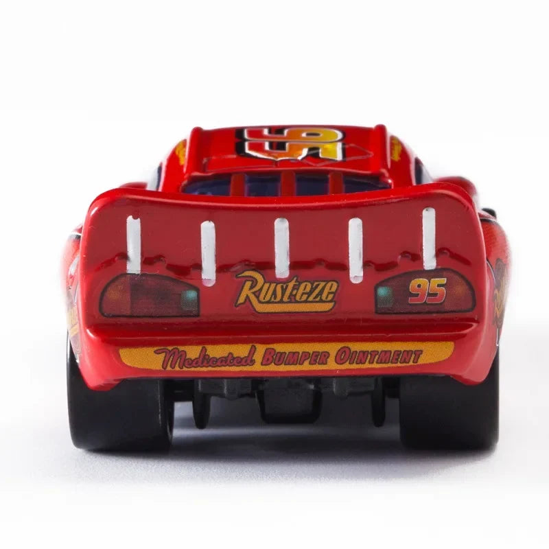 Cars toy Pixar Cars Toy Lightning McQueen Jackson Storm Mater Sally Sheriff 1:55 Diecast Model Car Toy Children Birthday Gift