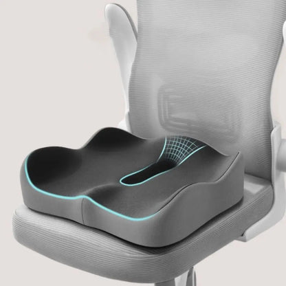 New Tailbone Sciatica Back Pain Relief Comfort Office Chair Car Seat Cushion Non-Slip Orthopedic Memory Foam Coccyx Cushion