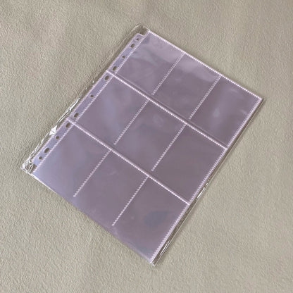 A4 Binder Photocards Holder Kpop Photo Card Page 2/3/4/9/10 Pocket Sleeves PVC Free Photo Album Refills 4x6 10x15 Pocket Sleeves