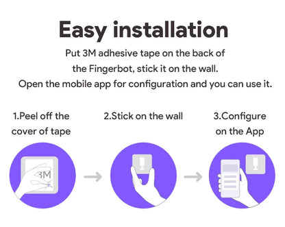 Tuya Zigbee Smart Touch Fingerbot Plus Type-C Rechargeable Robot Button Pusher Arm Switch Works With Alexa Google Home Alice