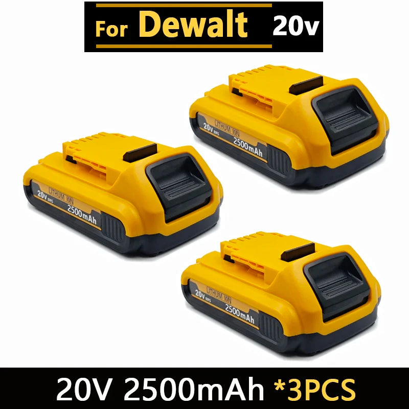 20V  DCB203 Rechargeable Li-ion Battery 3.0Ah For Dewalt Tools DCB205 DCB182 DCB206 DCB204 DCB200 DCB180 DCD DCF DCG Series