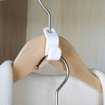 5-50Pcs Clothes Hanger Hooks Organizer Connect Multifunction Cascading Plastic Bedroom Wardrobe Storage Space Saving Coat Hook