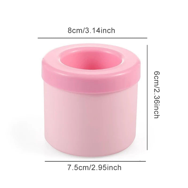 Silicone Ice Cube Mold Round Ice Bucket Summer Homemade DIY Refrigerator Freeze Ice Maker Creative Ice Cube Mold Barware Tools