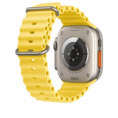 Silicone Band For Apple Watch strap 44mm 45mm 40mm 41mm 42-38mm 45 mm sport bracelet iwatch series 8 7 6 5 4 3 SE 9 Ultra 2 49mm