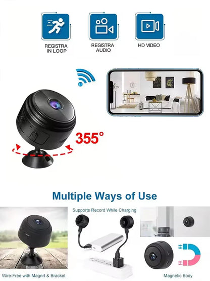 Wireless Recorder Mini Camcorders Video Surveillance camera wifi Camera A9 Mini Camera IP camera Night Version Micro Voice