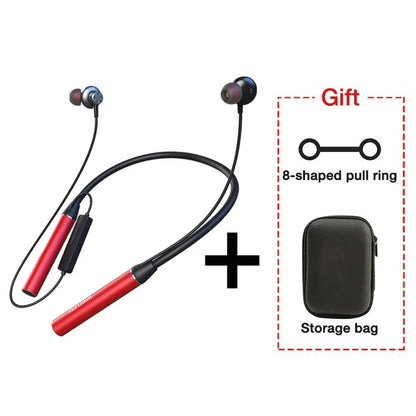 Wireless Headphones 180 Hour Endurance Bluetooth Bass Headset with Mic Stereo Neckband Earphones Sport Auriculares For TF Card