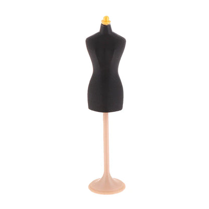1/6 Doll Mannequin Coat Hanger Dollhouse Doll Skirt Support Wedding Mannequin Stand Humanoid Model Toy Doll Gown Display Form