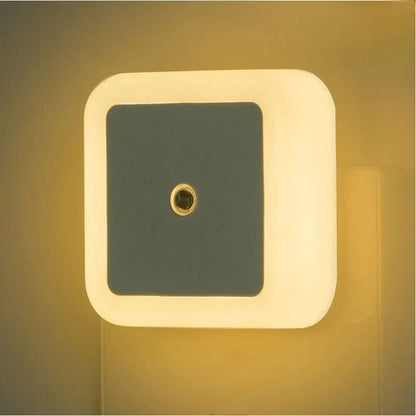 1/6PCS Wireless LED Night Light Sensor Light EU/UK Night lights Larger Aperture For Children Room Bedroom Decoration Lighting