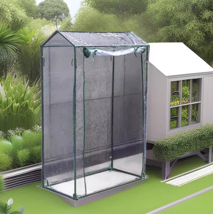 For Home Gardening Greenhouse Cover PVC Greenhouse Aluminum Foil Greenhouse Ample Growing Space Convenient Access