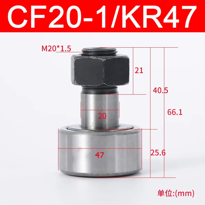 Cam Needle Roller Bearing Bolt Type CF3 CF4 CF5 CF6 CF8 CF10 CF12 CF16-CF30 KR10 KR12 KR13KR16-KR90 Wheel And Pin Bearing