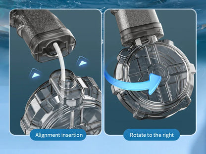 Simulated Firing and Recoil Electric Water Gun Toys Children Automatic Sensor Lights Water Pistol Summer Outdoor Beach Kids Toy