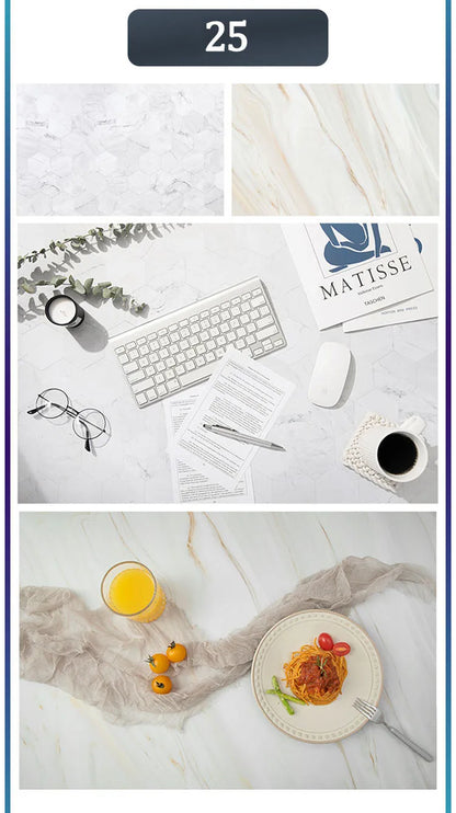 Marble Photography Backdrops 57*87CM 2 Sided Wood Grain Photo Background Wallpaper Studio Waterproof Products Photographic Props
