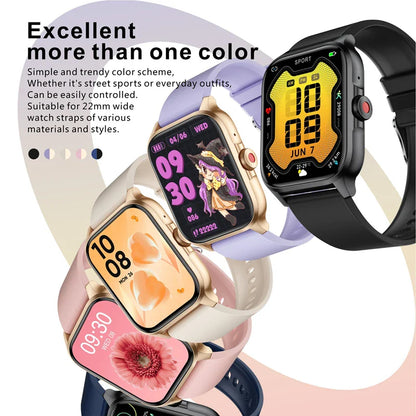 Lenovo QX15 Smart Watch Men & Women Full Touch Screen Sport Fitness Watch Man Waterproof Bluetooth For Ios Android Smartwatch