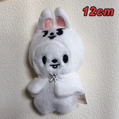 SKZOO Plush Keychain Plush Keychain Wolf Plush Toy Seoul FM Week Cloak Doll Magic School Kid Birthday Gift
