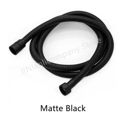 Shower Hose 1.5M Stainless Steel - Flexible Handheld Shower Head Pipe Explosion-Proof Bathroom