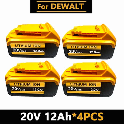 .Original for DEWALT 20v/60V battery DCB606 DCB609 DCB182 DCB205 DCB206 DCB209 power tool 18V battery 6AH 9AH battery.
